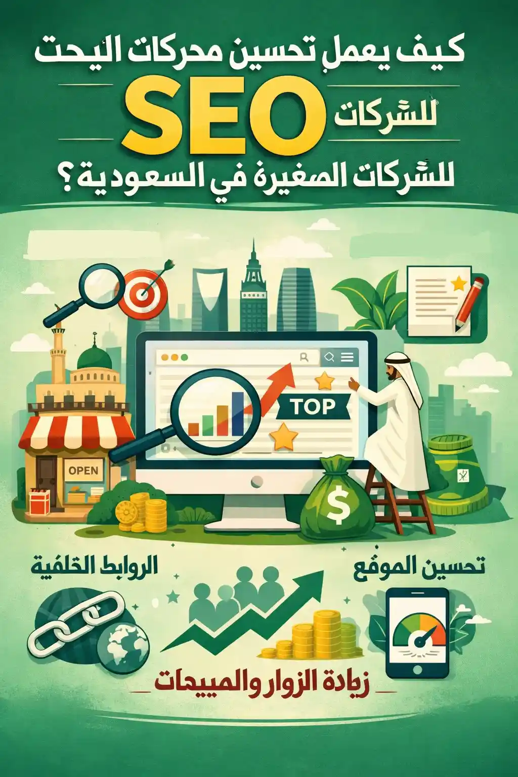 تحسين محركات البحث seo للشركات تحسين محركات البحث للشركات الصغيرة