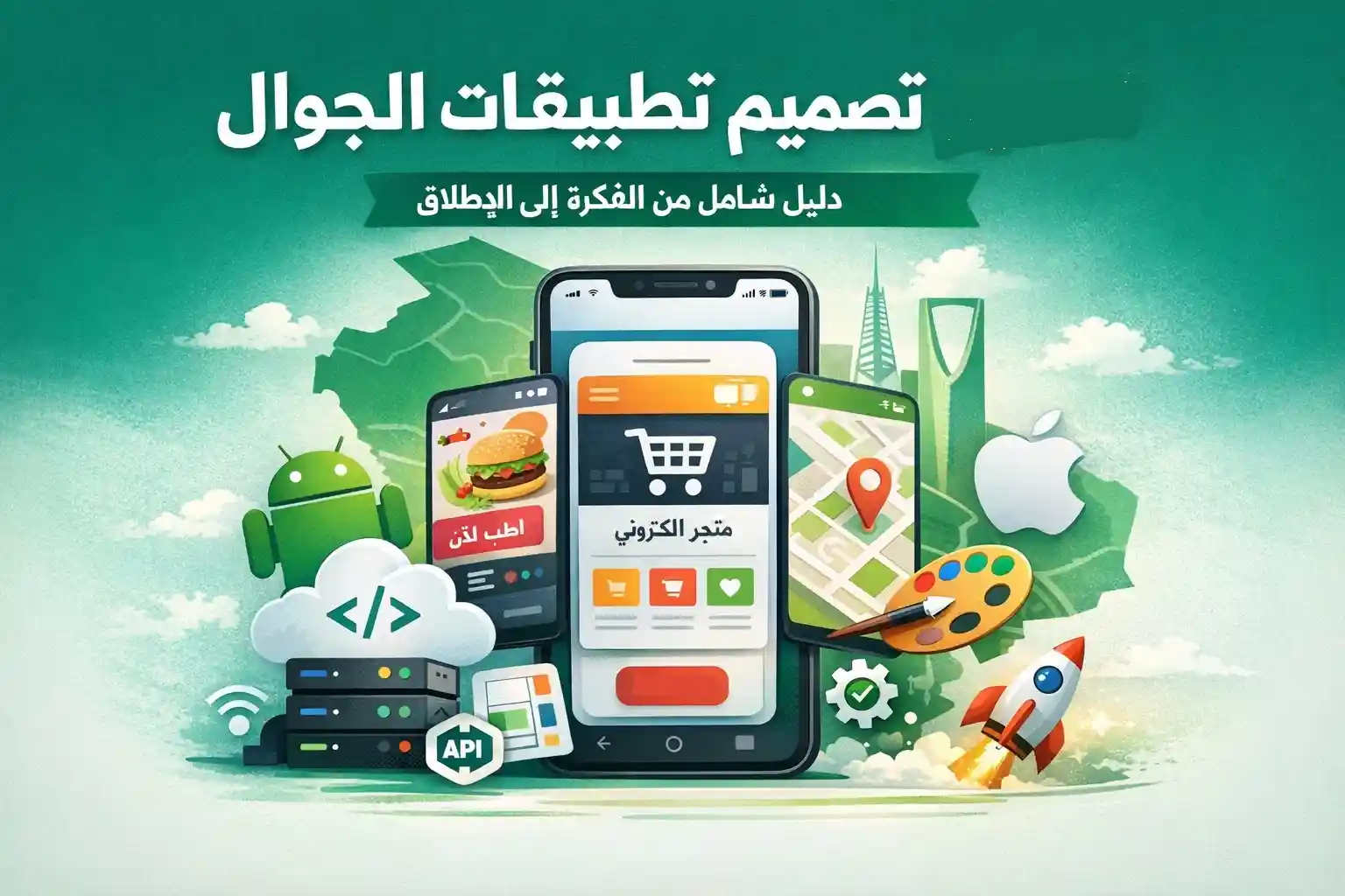 تصميم تطبيقات الجوال في السعودية تصميم تطبيقات الجوال في السعودية